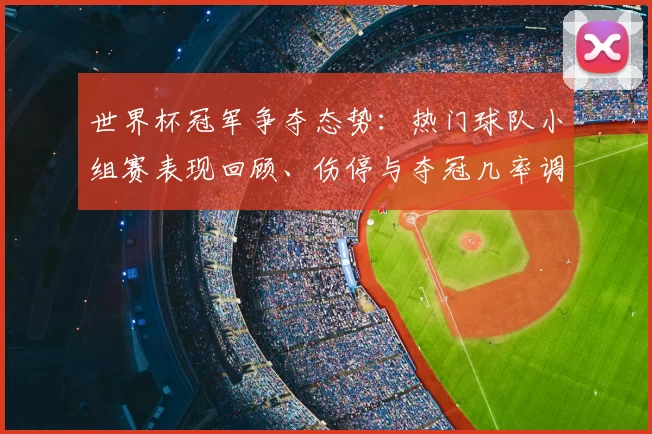 世界杯冠军争夺态势：热门球队小组赛表现回顾、伤停与夺冠几率调整